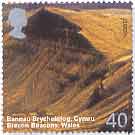 40p stamp The Brecon Beacons