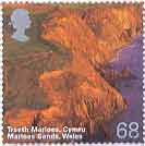 68p stamp Marloes Sands