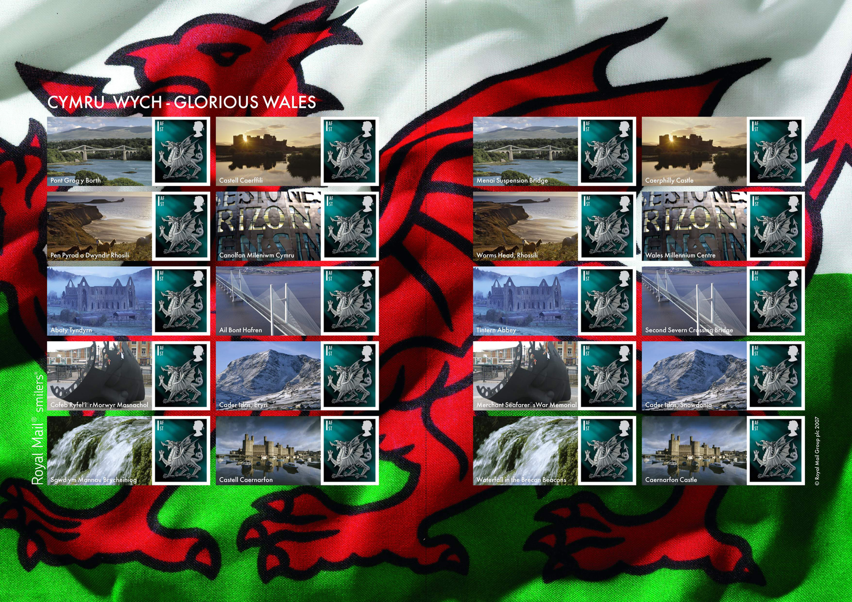 Glorious Wales Smilers Sheet