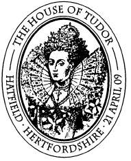 postmark showing Queen Elizabeth I
