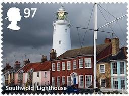 Southwold Lighthouse stamp.