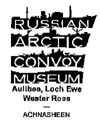 Postmark showing logo of Russian Arctic Convoy Museum.