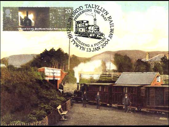 Talyllyn Rly centenary card